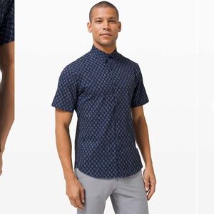 Lululemon Airing Easy Short Sleeve Buttondown